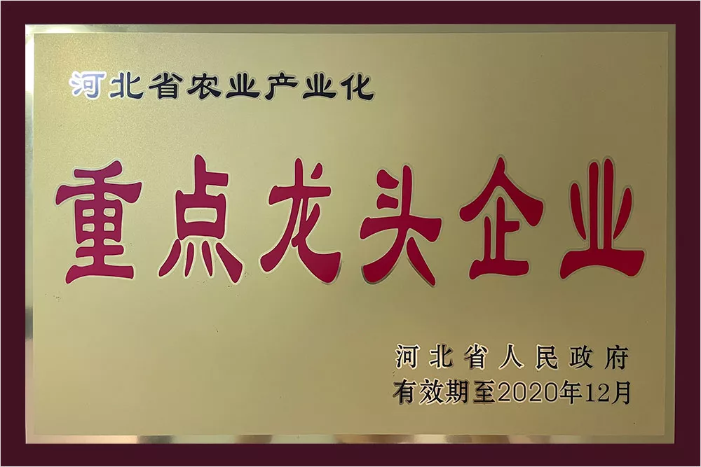 河北省农业产业化重点龙头企业